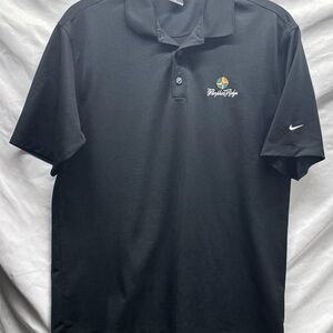 Nike Men’s Black Dri-Fit UV Polo,, Pumpkin Ridge GC logo,, size Large
